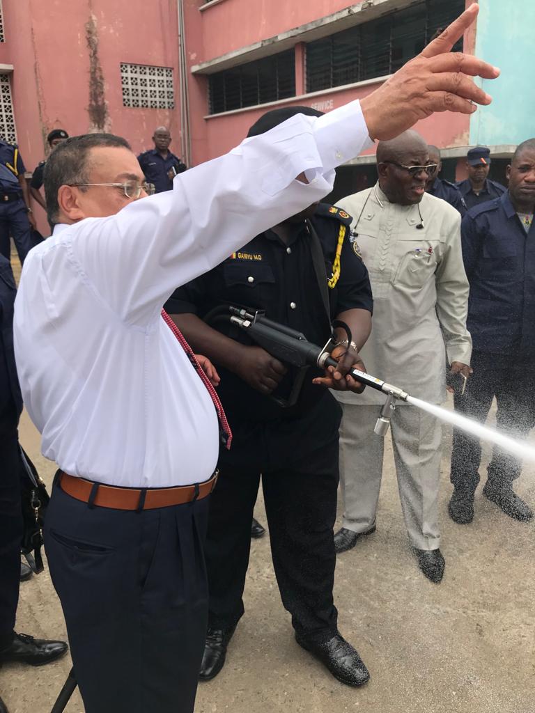 AFT Water Mist in Action | Lagos Fire Service